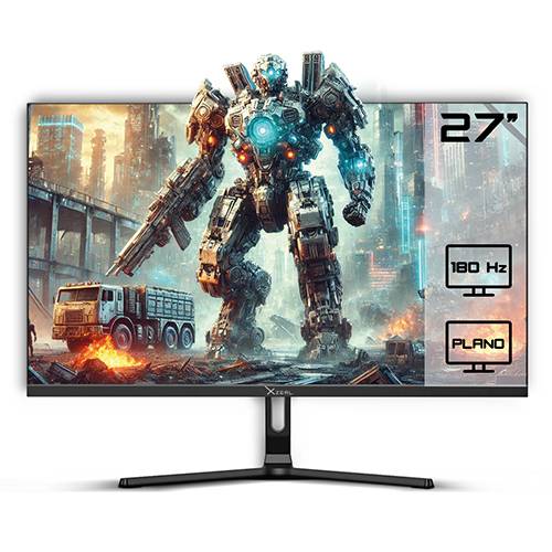 Monitor Xzeal 27 pulgadas Xzeal XZ4015-2 Panel Plano VA FHD 180Hz 1ms 1xDP + 1xHDMI + Vesa 100x100mm Negro - Monitor Xzeal 27 pulgadas Xzeal XZ4015-2 Panel Plano VA FHD 180Hz 1ms 1xDP + 1xHDMI + Vesa 100x100mm Negro -